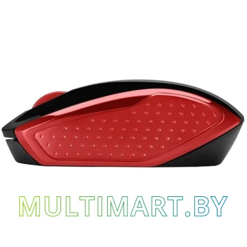 Мышь HP Wireless Mouse 200 (черный/красный) картинка 6